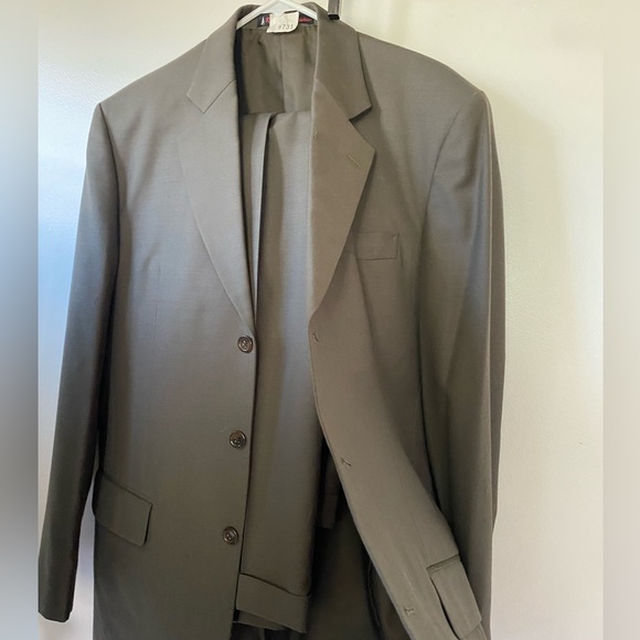 Other - Men Formal Blazer Coat + Pant Set Party Wedding Business Suit Tuxedo L